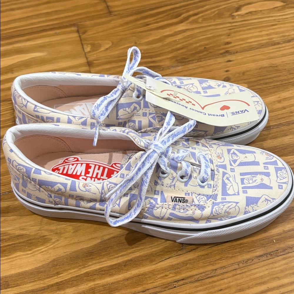 VANS Breast Cancer Awareness Shoes NWT Mens 5/Women’s 6.5 - Picture 2 of 6